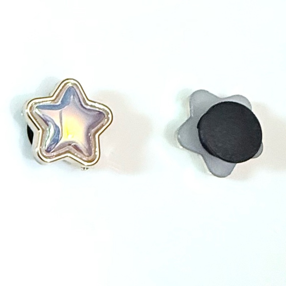 2 Resin Star Croc Charms Jibbit Shoe Charm Disney Croc Charms